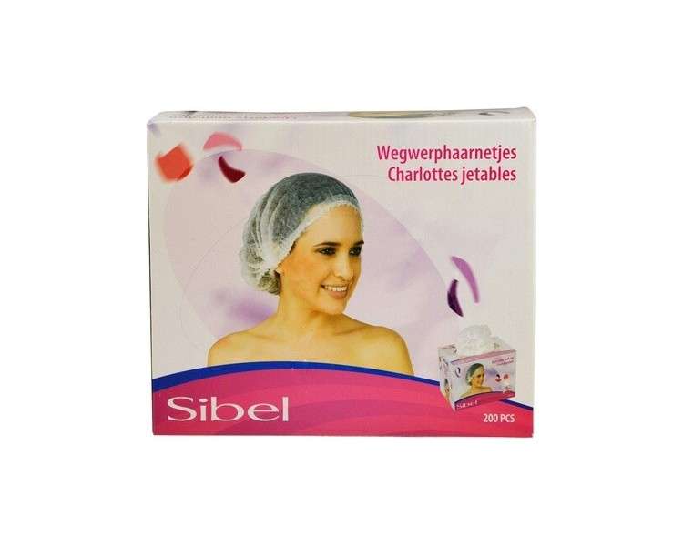 Sibel Disposable Charlotte Box of 200