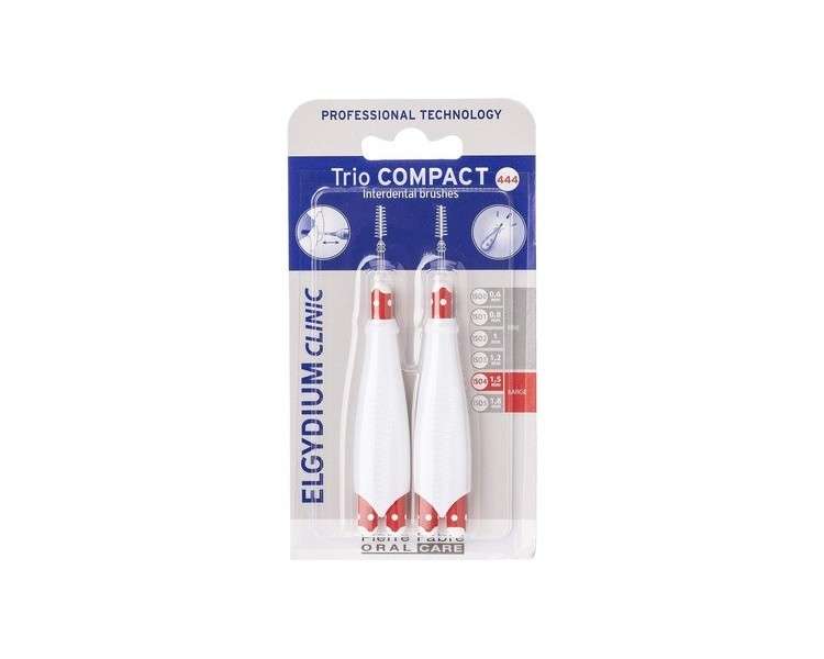 Elgydium Clinic Trio Compact Red Iso 444 Brushes