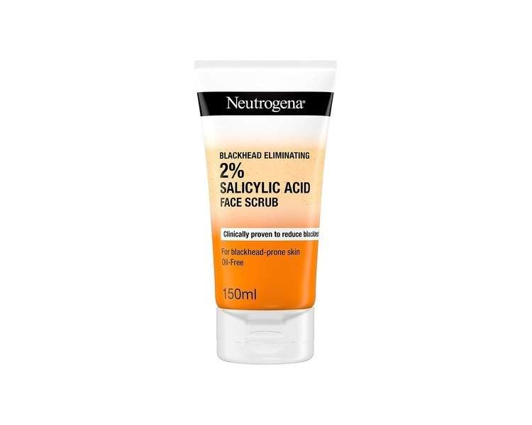 Neutrogena Blackhead Eliminating Facial Scrub Clear 150ml