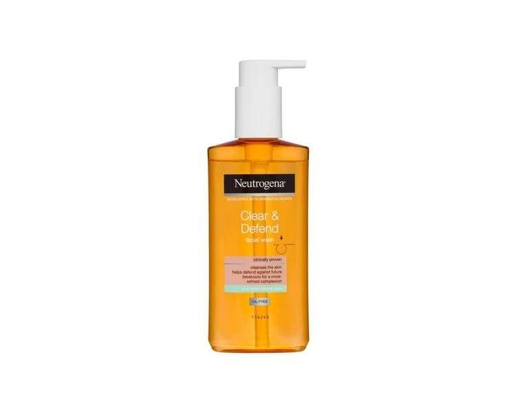 Neutrogena Clear and Defend Facial Wash 200ml