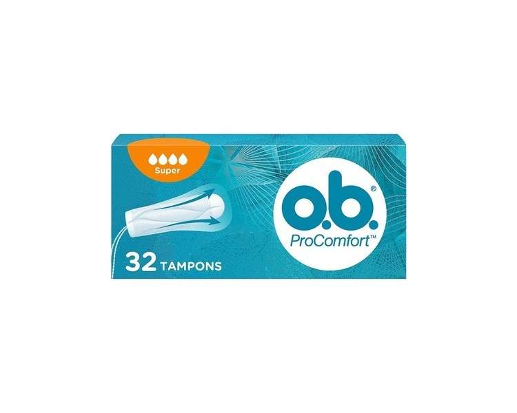 O.B. Digital Super Absorbency Tampons 32 Tampons