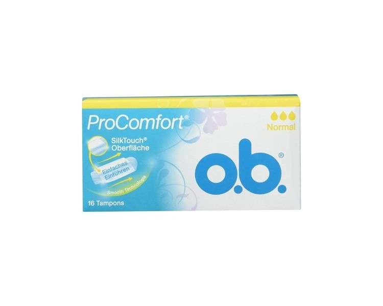 o.b. ProComfort Tampons Normal 16 Count