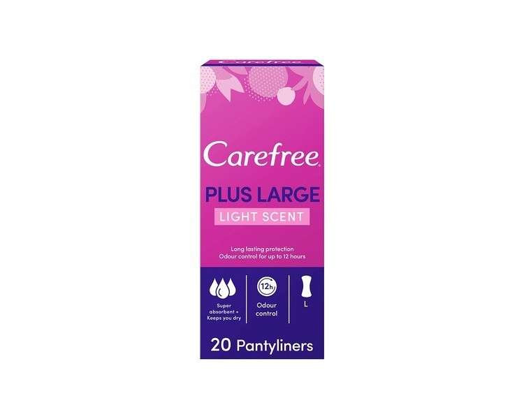 Carefree Plus Large Pantyliners