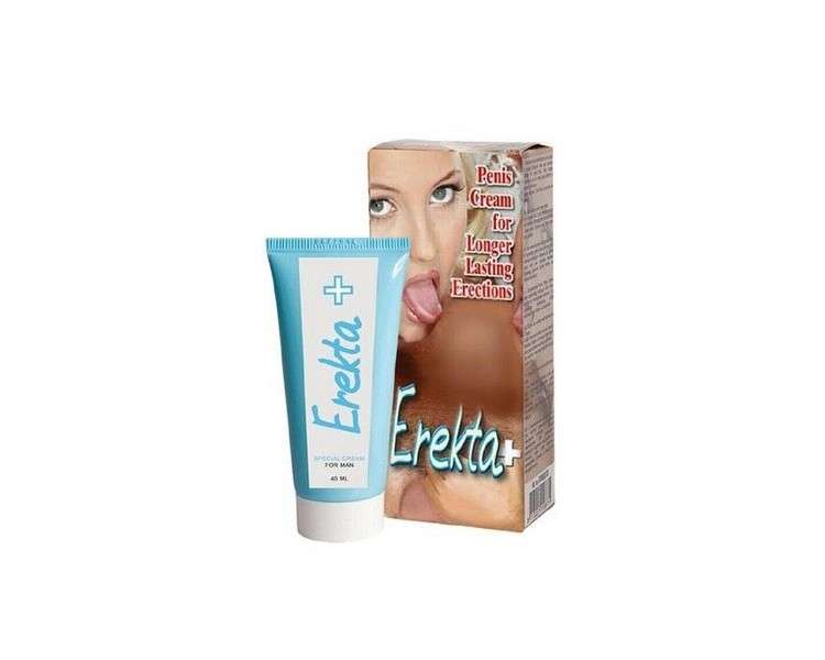 Erekta+Stark Intimate Cream for Strong Erection, Endurance, Sex Drive and Libido in Men