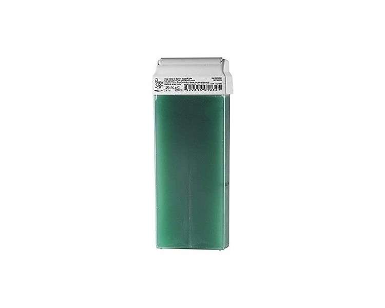 Peggy Sage Disposable Green Warm Liposoluble Wax Cartridge with Strip 100ml