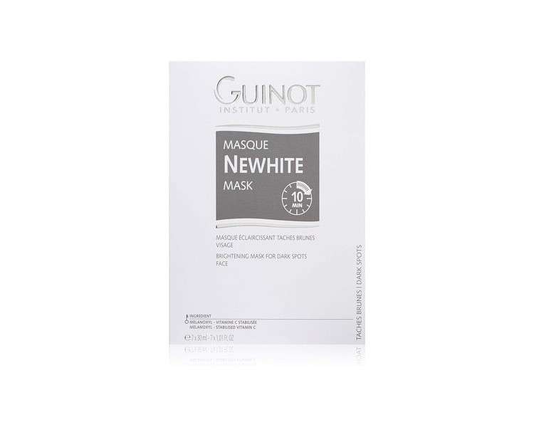 Guinot Newhite Instant Brightening Mask 7 x 30ml - Pack of 7