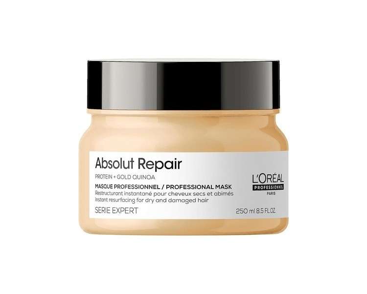 L'Oreal Professionnel Mask with Protein and Gold Quinoa for Medium-Thick Dry and Damaged Hair 250ml