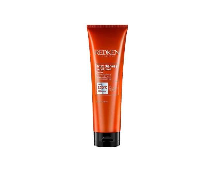 Redken Heat Protection Smoothing Cream with Babassu Oil Frizz Dismiss Rebel Tame Heat Protectant New Look