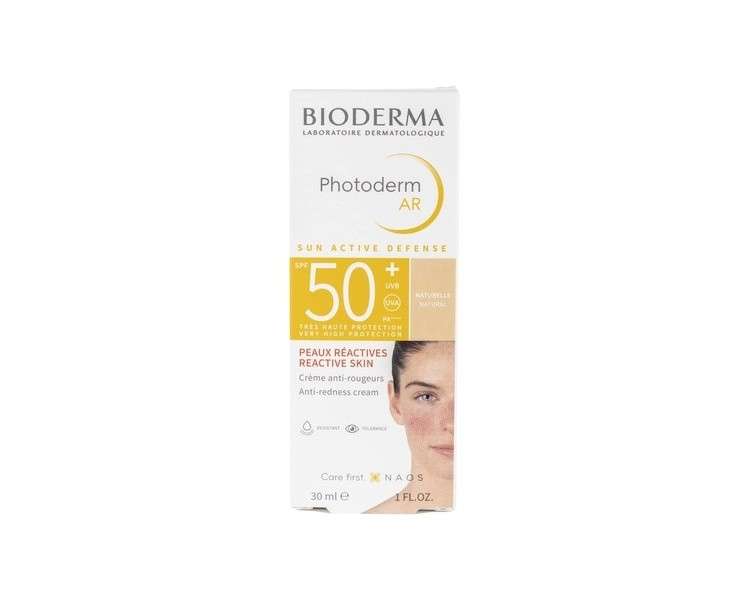 Bioderma Photoderm AR Tinted Cream SPF 50 for Unisex 1oz Sunscreen