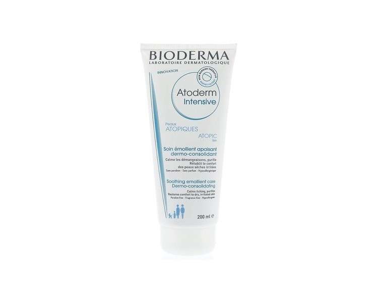 Bioderma atoderm intensive soothing emollient care 200ml