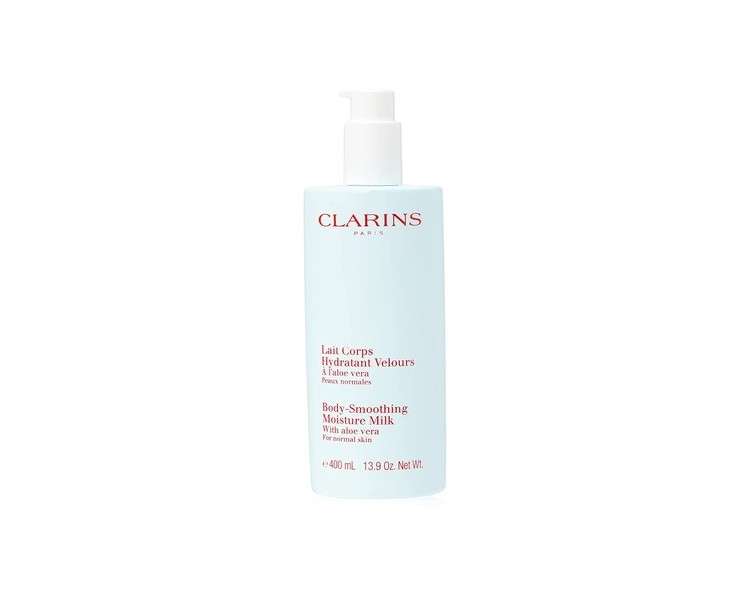 Clarins Paris Body Smoothing Moisturizing Milk with Aloe Vera 400ml