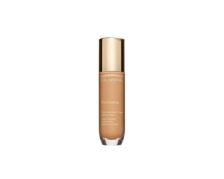 Clarins Everlasting Foundation Full Coverage and Long-Wearing 24-Hour Hydration and Hold 111N Auburn