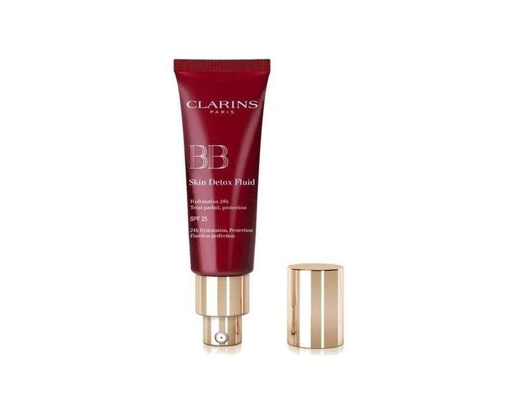 Clarins BB Skin Detox Moisturizing Makeup Fluid No.00 Fair SPF25 45ml