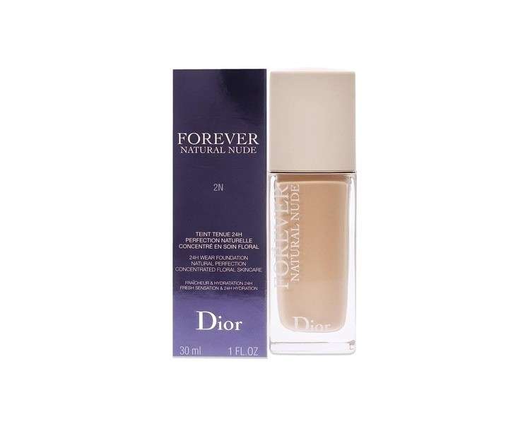 Christian Dior Dior Forever Natural Nude Foundation 2N Neutral Women Foundation 1 oz