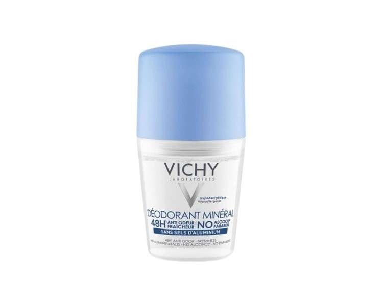 Vichy Mineral Deodorant 48H Optimal Tolerance Roll-On 50ml