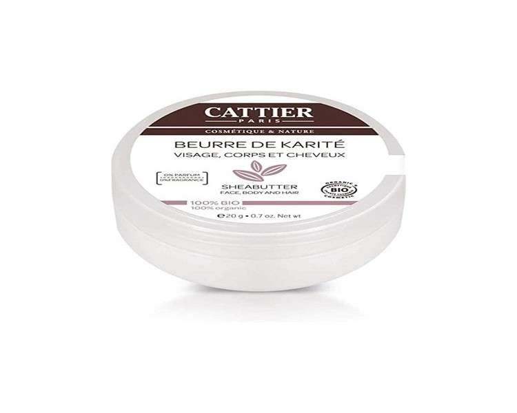 Cattier Shea Butter 100% Organic 20g