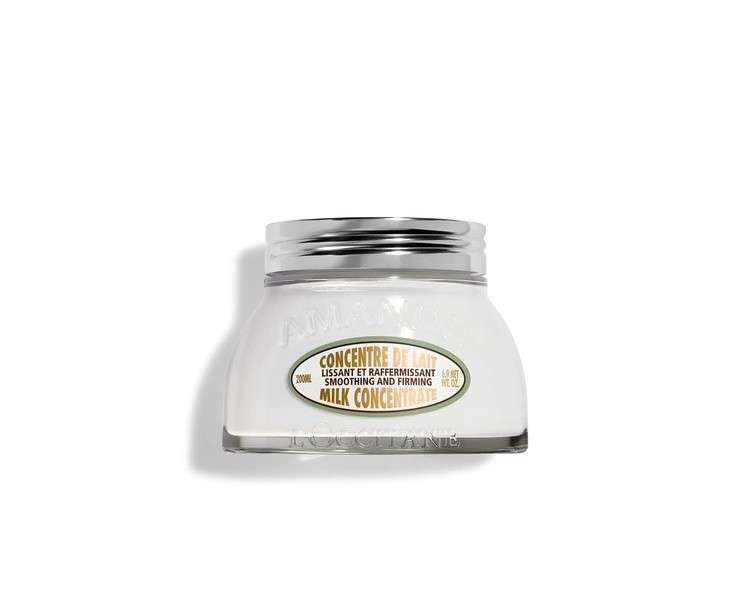 L'occitane Almond Body Cream Nourishing Milk for Soft and Silky Skin 200ml