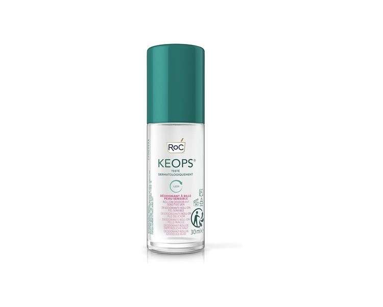 Roc Keops Sensitive Deodorant Roll On 30ml