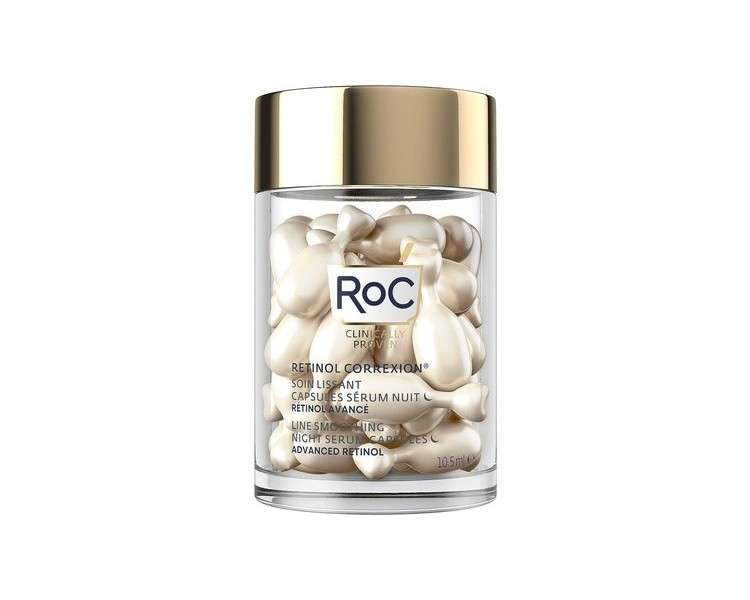 RoC Retinol Correxion Line Smoothing Night Serum Capsules 30-Piece