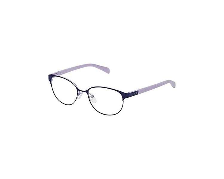 TOUS S0350804 Prescription Glasses Frames Blue 49mm Unisex Children