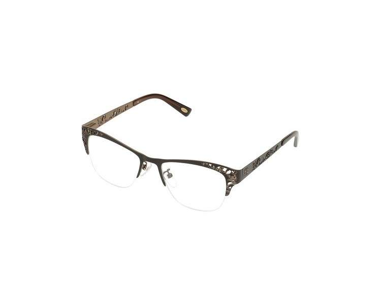 Loewe Unisex Adult VLW444M510I62 Eyeglass Frames Gold Shiny Bronze 55