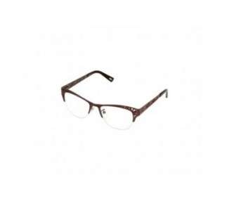 Loewe Unisex Adult VLW444M510A57 Eyeglass Frames Shiny Brown 55