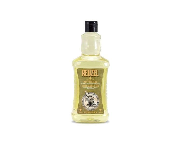 Reuzel 3-In-1 Tea Tree Shampoo 1000ml