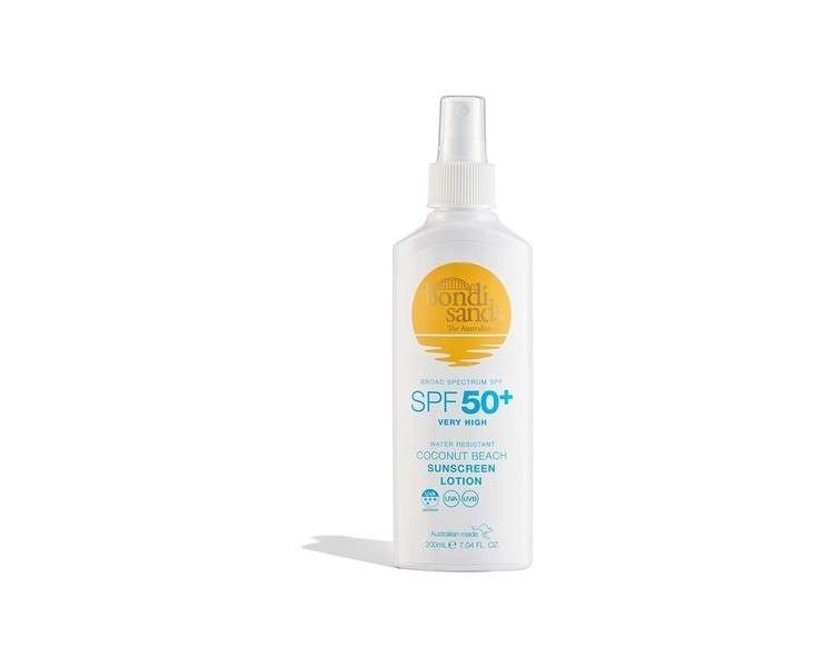 Bondi Sands Sunscreen Lotion Spray SPF 50+ Non-Greasy Broad-Spectrum Formula 200ml