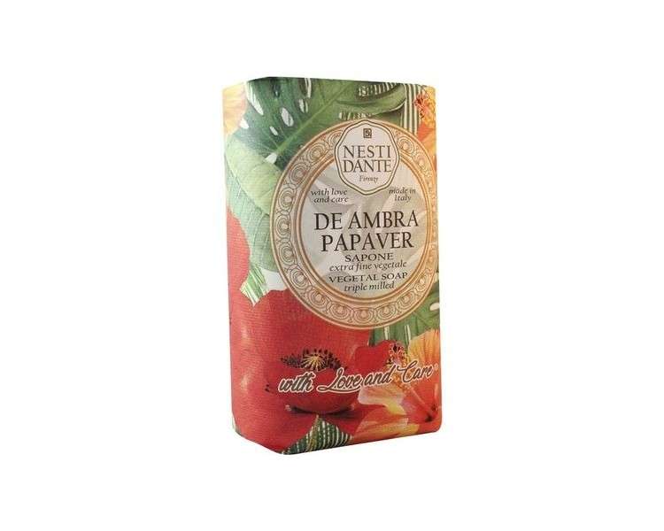 Nesti Dante Love & Care Ambra Papaver Soap 250g