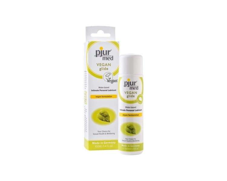 pjur med VEGAN glide Water-Based Lubricant for Sensitive Intimate Areas 100ml - Single