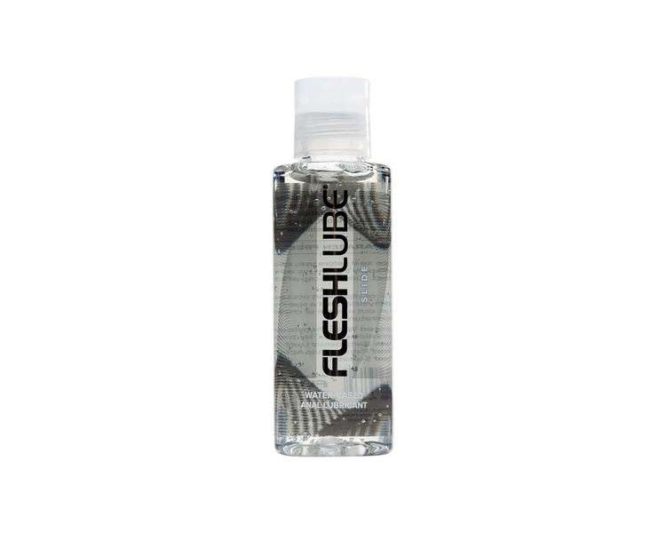 Fleshlight Fleshlube Slide 100ml Water-Based Lubricant for Slower Pleasure and Anal Use