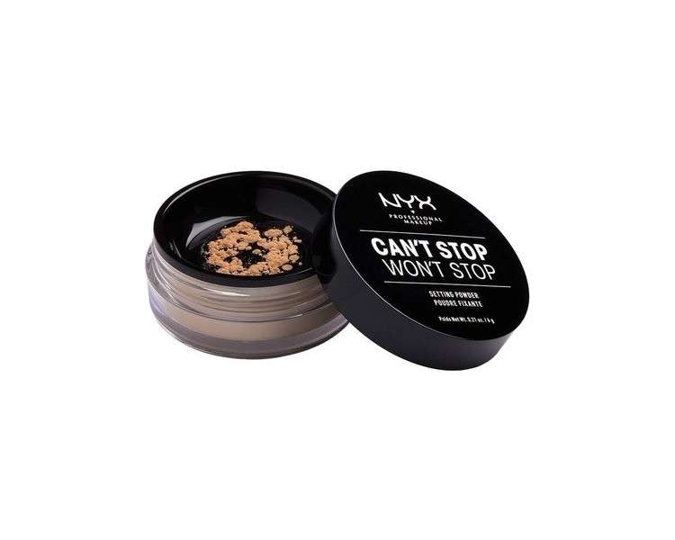 Nyx Professional Makeup Can't Stop Won't Stop Setting Powder 03 Medium 6g