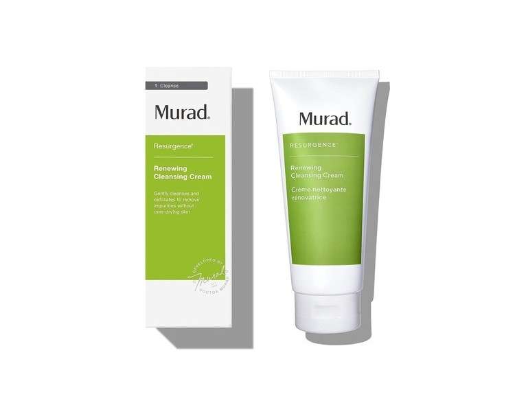 Murad Resurgence Renewing Cleansing Cream Anti-Aging Face Wash 6.75 Fl Oz