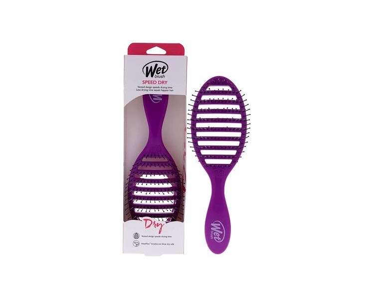 WetBrush Speed Dry Detangle Hairbrush Purple