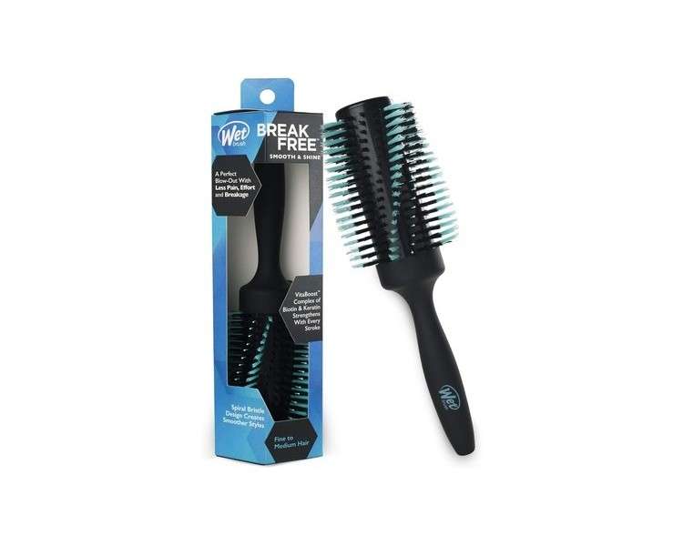 Wet Brush Smooth and Shine Round Brush Fine-Medium for Unisex 1 Hair Brush