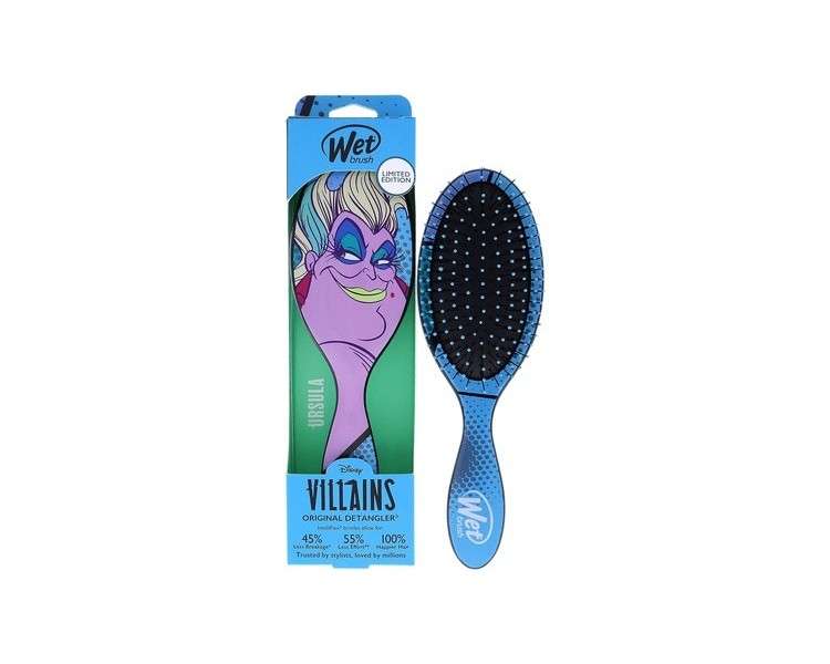 Wet Brush Original Disney Villains Ursula Hairbrush Black