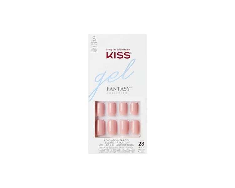 KISS Gel Fantasy Nails Ribbons Pink