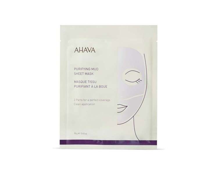 Ahava Purifying Mud Sheet Mask