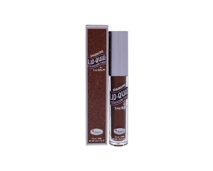 The Balm Lid-Quid Sparkling Liquid Eyeshadow Irish Coffee for Women 0.15 oz