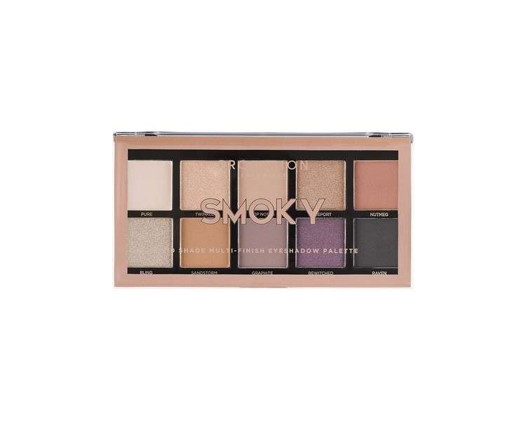 Profusion Cosmetics Smoky Eyeshadow Palette with 10 Shades