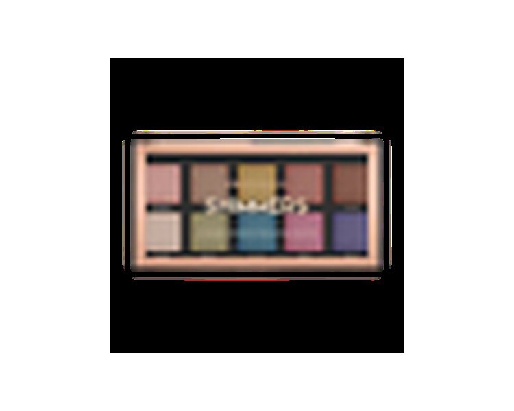 Profusion Cosmetics Shimmers Eyeshadow Palette 10 Shades