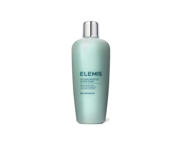 ELEMIS Aching Muscle Super Soak Energising Muscleache Bath Soak with Rosemary Thyme and Clove 400ml