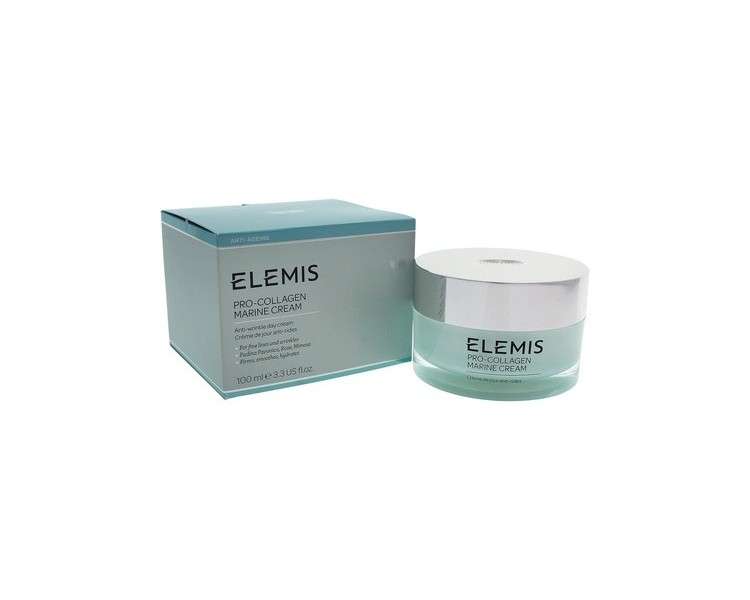 ELEMIS Pro-Collagen Marine Cream Anti-Wrinkle Daily Face Moisturising Lotion 100ml