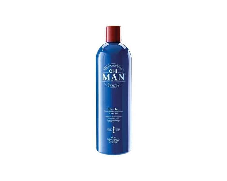 CHI Man The One 3-in-1 Shampoo Conditioner Body Wash 739ml