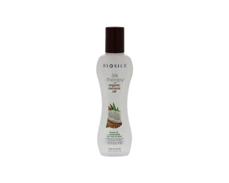 BioSilk Silk Therapy with Natural Coconut Oil Leave-In Treatment for Hair and Skin 167ml