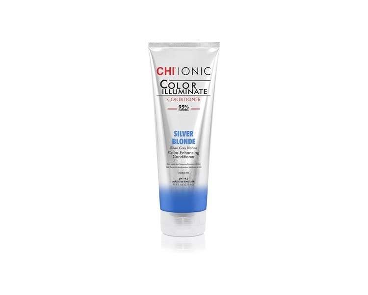 CHI Ionic Color Illuminate Silver Blonde Color Enhancing Conditioner 251ml