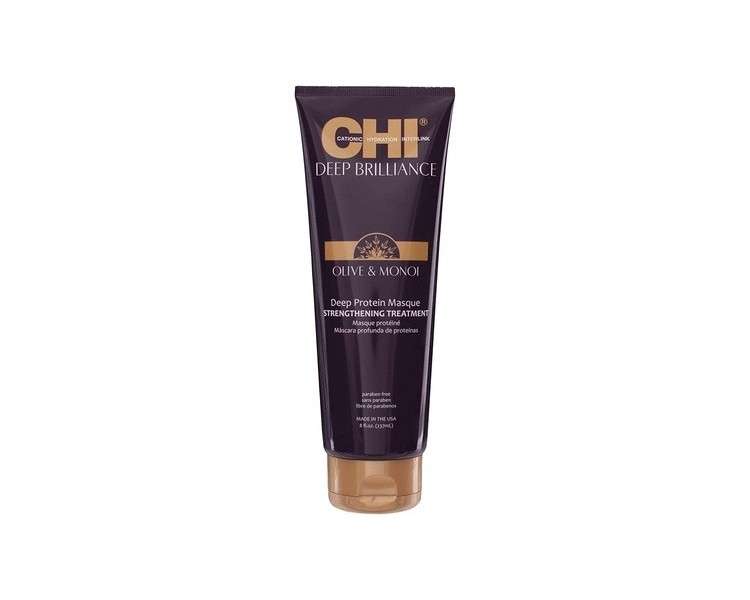 CHI Deep Brilliance Deep Protein Masque Strengthening Treatment 237ml