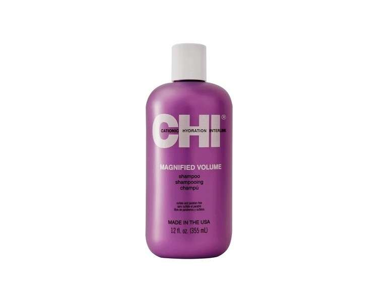 CHI Magnified Volume Luxury Shampoo Gentle Shampoo for Volumizing Hydrating Fine Thin and Limp Hair 355ml