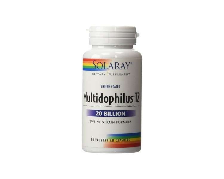 Solaray Multidophilus 12 Supplement 50 Count