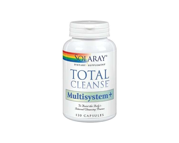 Solaray Total Cleanse Multisystem+ Capsules 120ct